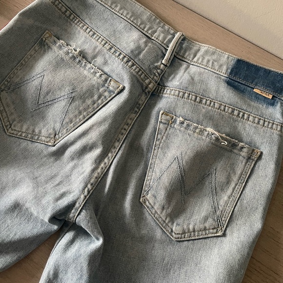 MOTHER Superior | The Insider Crop Step Fray 26 Preppy Streetwear Sporty - Picture 10 of 12